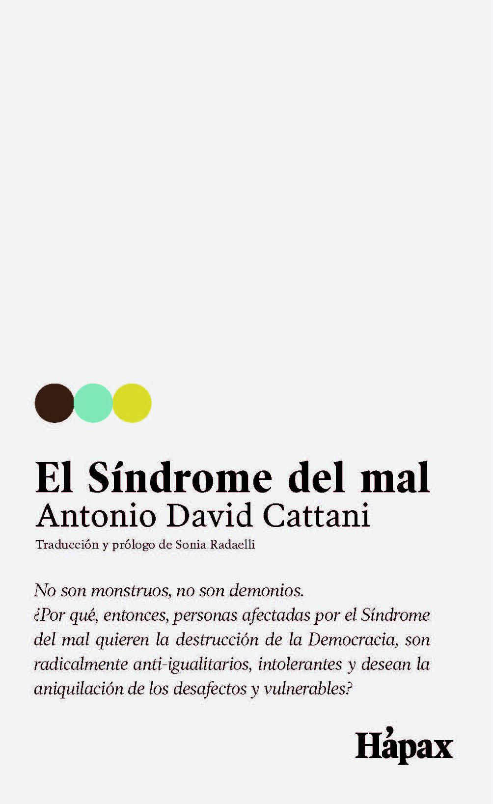 El Síndrome del mal